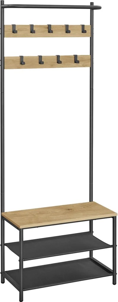 Wieszak z szafką na buty TAYLOR ARTISAN 64x180 cm