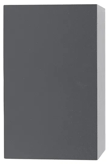 Zewnetrzna Zestaw 2 Nowoczesnych lamp ściennych ciemnoszarych 2-światłowych IP44 - Baleno Nowoczesny Oswietlenie zewnetrzne
