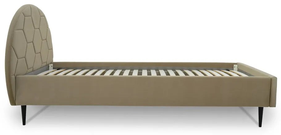 Beżowe łóżko dziecięce 120x200 cm Mercury – Scandic