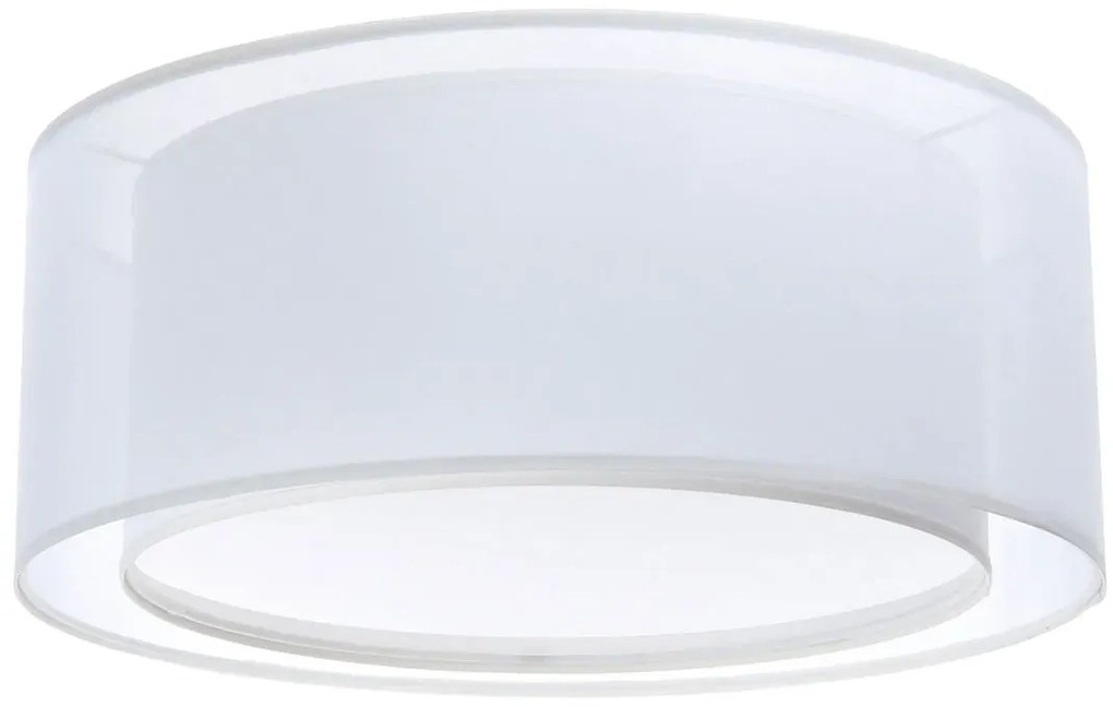 Biały okrągły plafon - 3X S437 G9-F97
