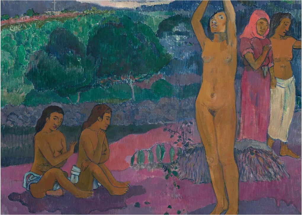 Obraz - Paul Gauguin, The Invocation, reprodukcje (70x50 cm)