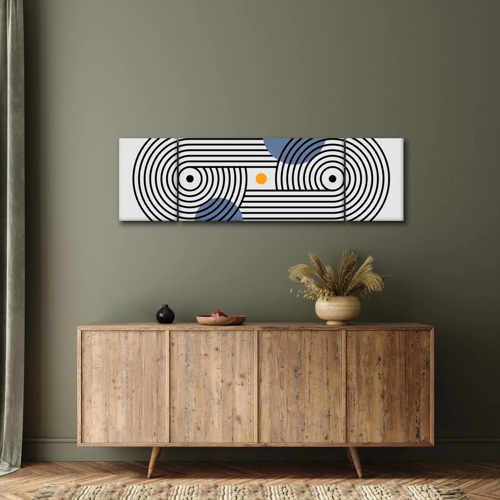 Obraz - Minimalistyczna abstrakcja N⁰3 (170x50 cm)
