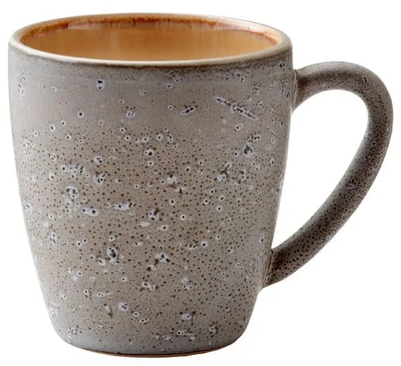 Szary/beżowy kubek ceramiczny 190 ml Gastro Grey/Cream – Bitz