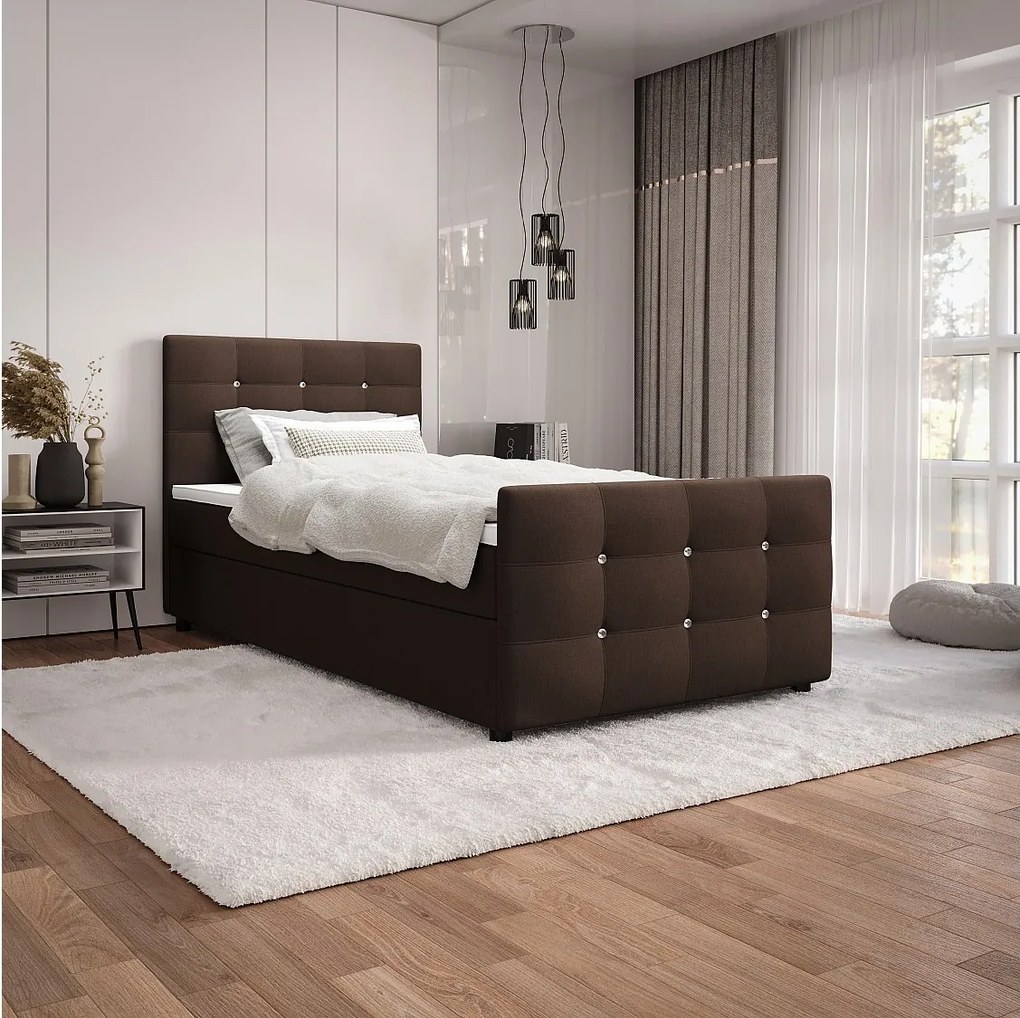 Łóżko kontynentalne KLEO mini 100x200 Cosmic 800