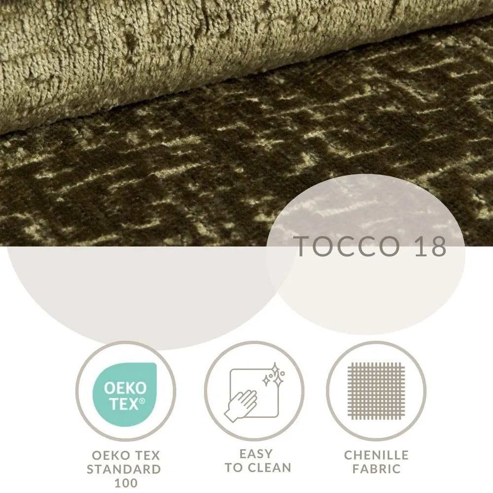 Ciemnozielone łóżko boxspring ze schowkiem 180x200 cm Passion – Maison de Rêve