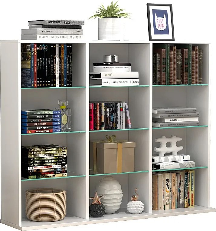 Drewniana półka na półkę regału ZilasL