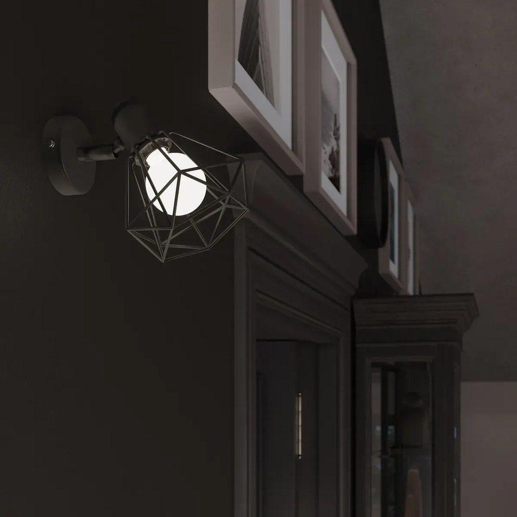 Kinkiet ARTEMIS 1 czarny SOLLUX  LIGHTING