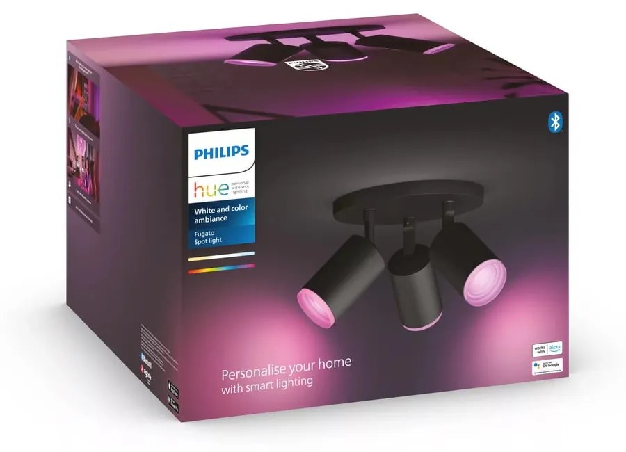 Inteligentna lampa punktowa z gwintem GU10, 4 W Fugato – Philips Hue