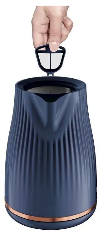 Ciemnoniebieski czajnik elektryczny 1,7 l Loft KO251430 – Tefal