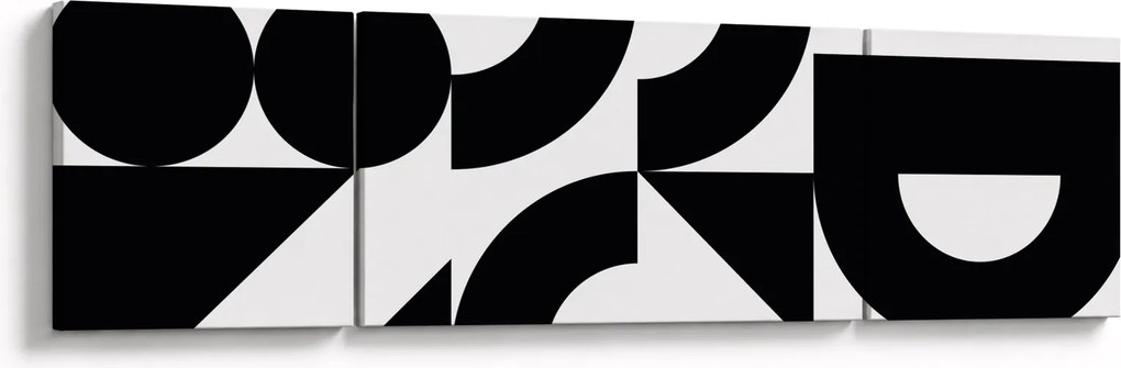 Obraz - Abstrakcja geometryczna N⁰2 (170x50 cm)