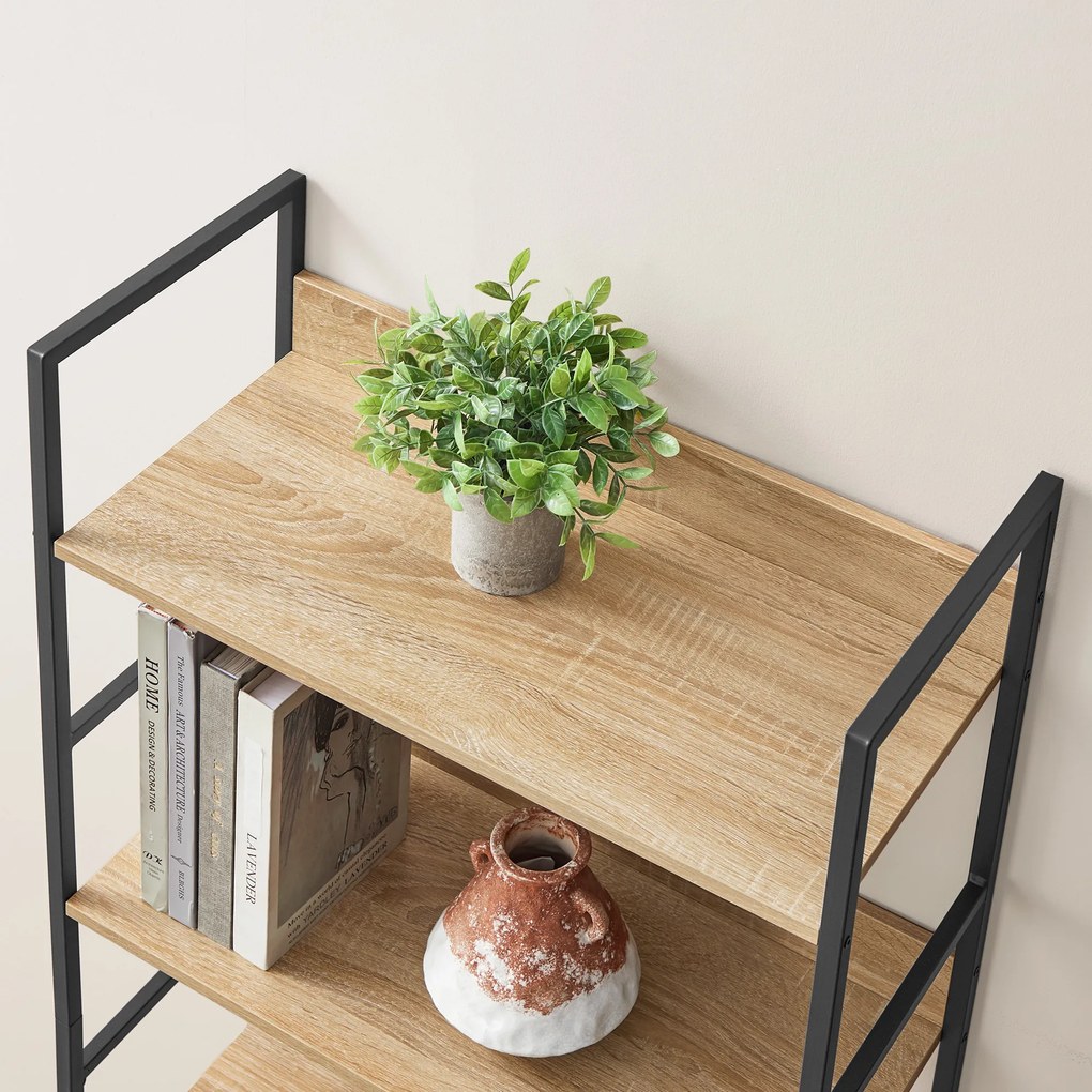 Regał na książki, dokumenty 4 półki - sonoma - LLS174B11