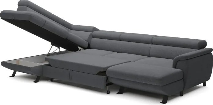 Narożnik RAVEN XL z funkcją spania WERSAL