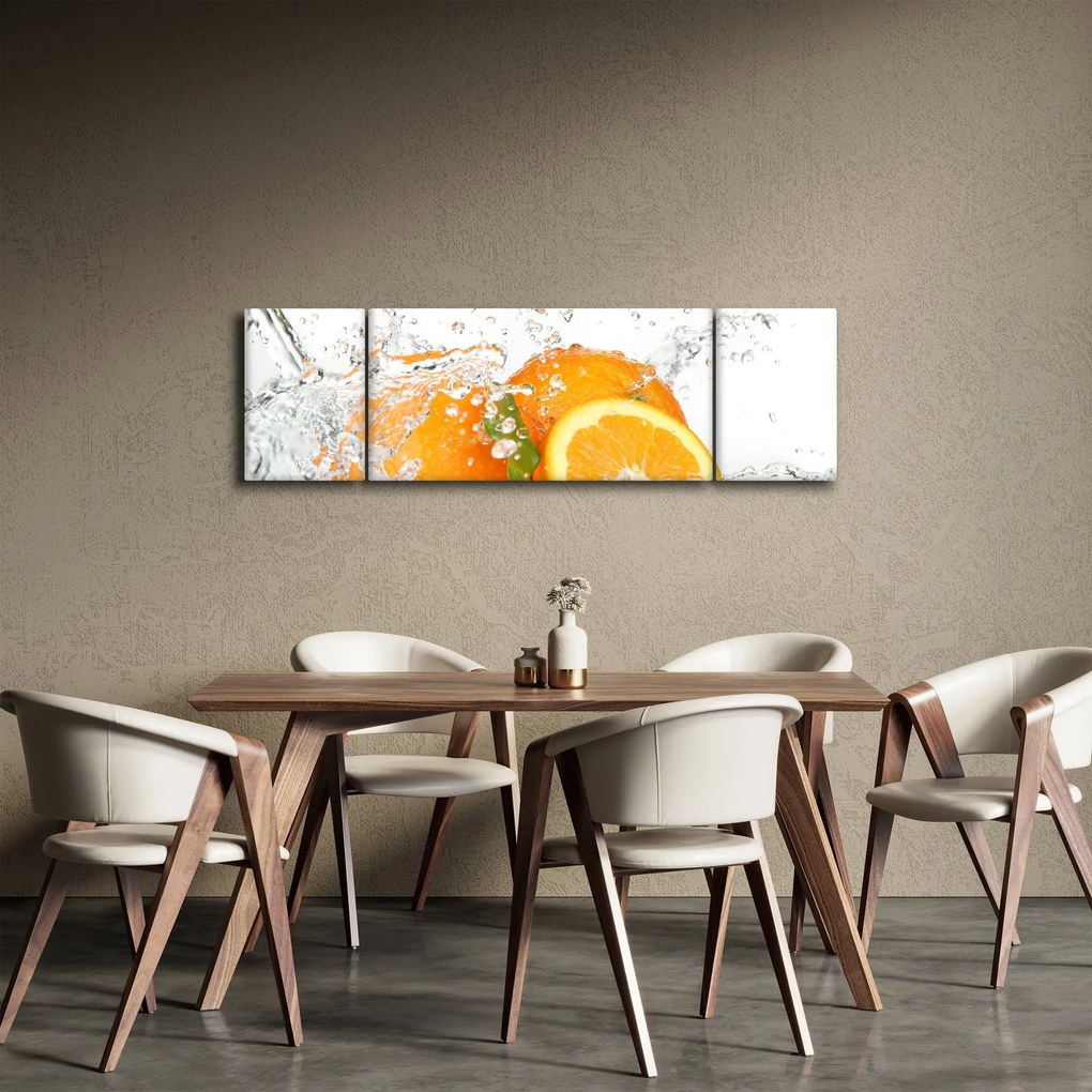 Obraz - Soczyste pomarańcze (170x50 cm)