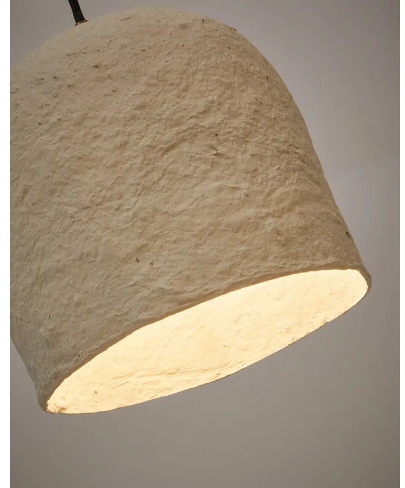 Biała lampa wisząca ø 25 cm Calvia – Kave Home