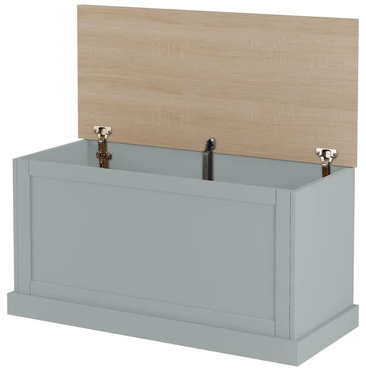 Szara skrzynia 90x45 cm Binz – Støraa