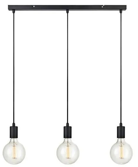 Czarna lampa wisząca Markslöjd Sky Three
