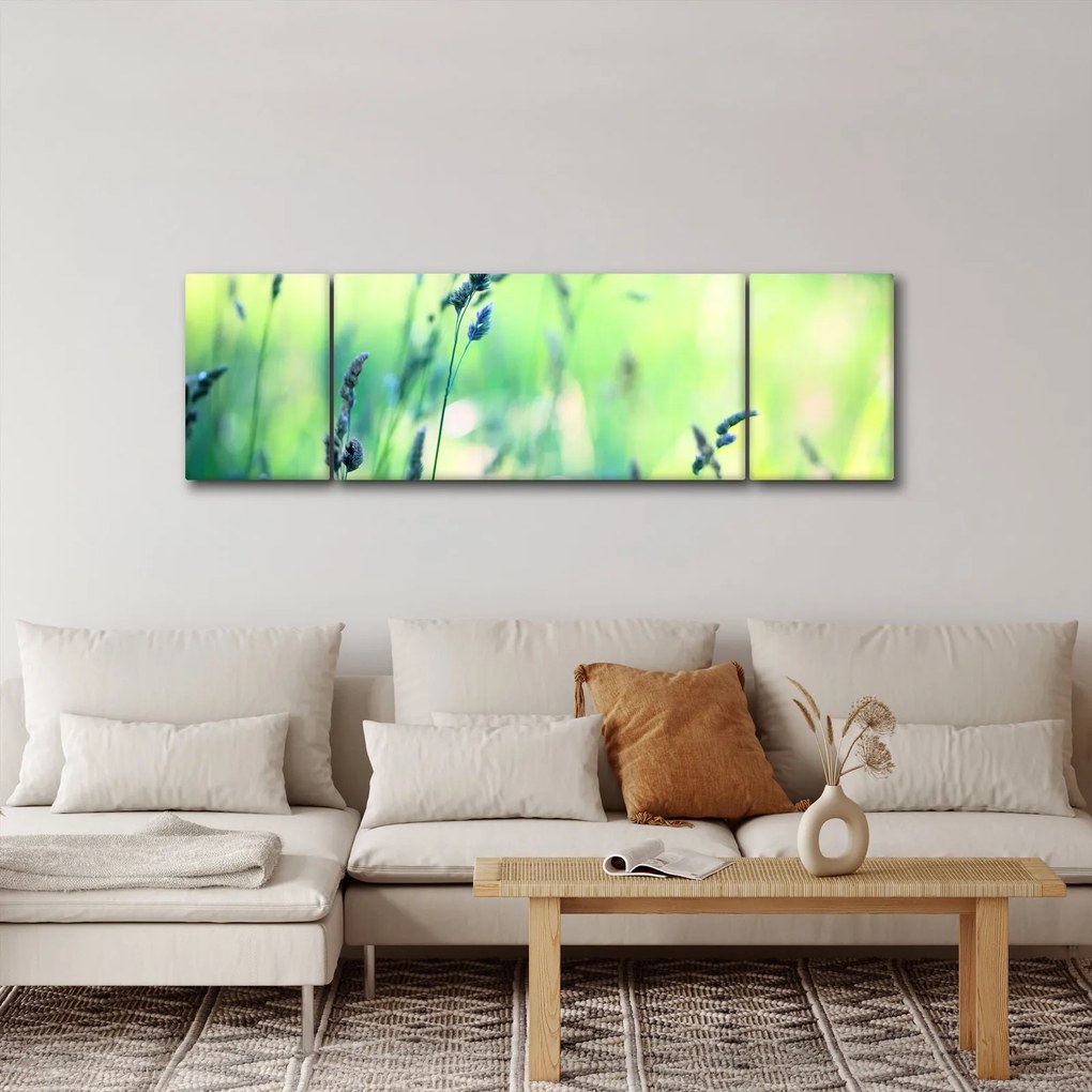 Obraz - Szczegół łąki (170x50 cm)