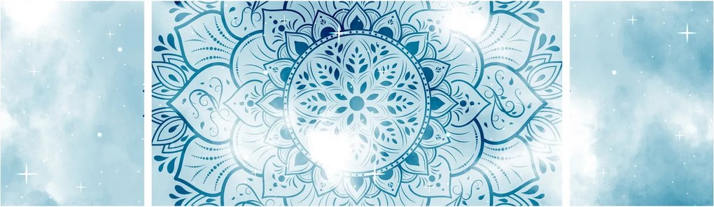 Obraz - Niebiańska mandala (170x50 cm)