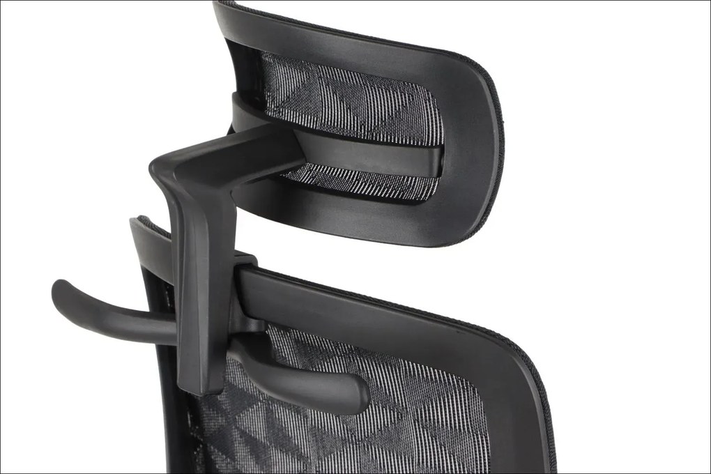 Fotel biurowy ERGONEW S1A czarny tkanina STEMA