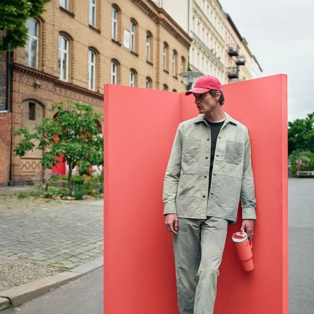 Stanley Kubek termiczny Quencher H2.O FlowStateTumbler 1180 ml Hot Coral