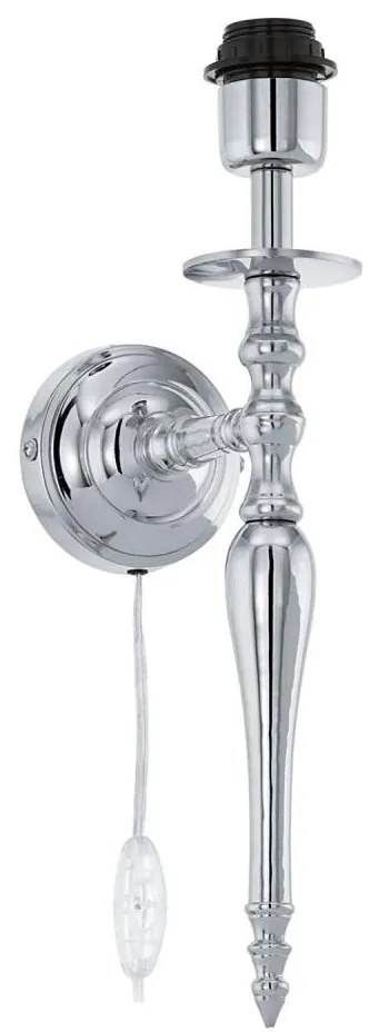 Eglo 78317 - Kinkiet BEDWORTH 1xE27/60W/230V, błyszczący chrom