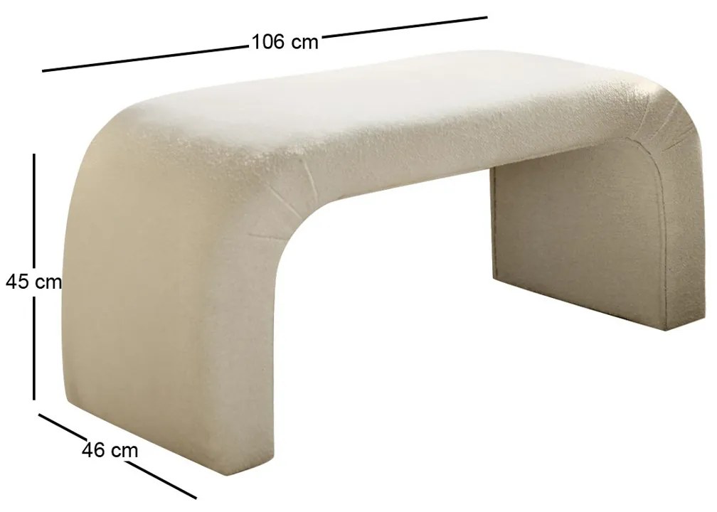 Ławka Nu Bench White