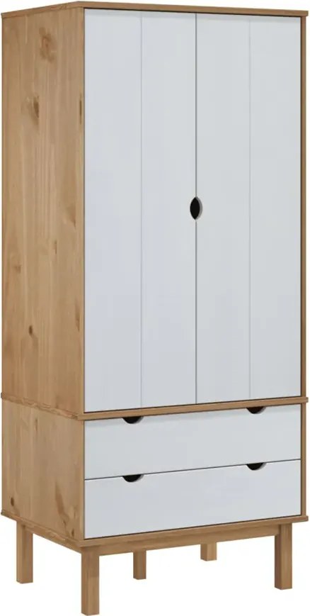 Szafa drewniana na ubrania T7-E25