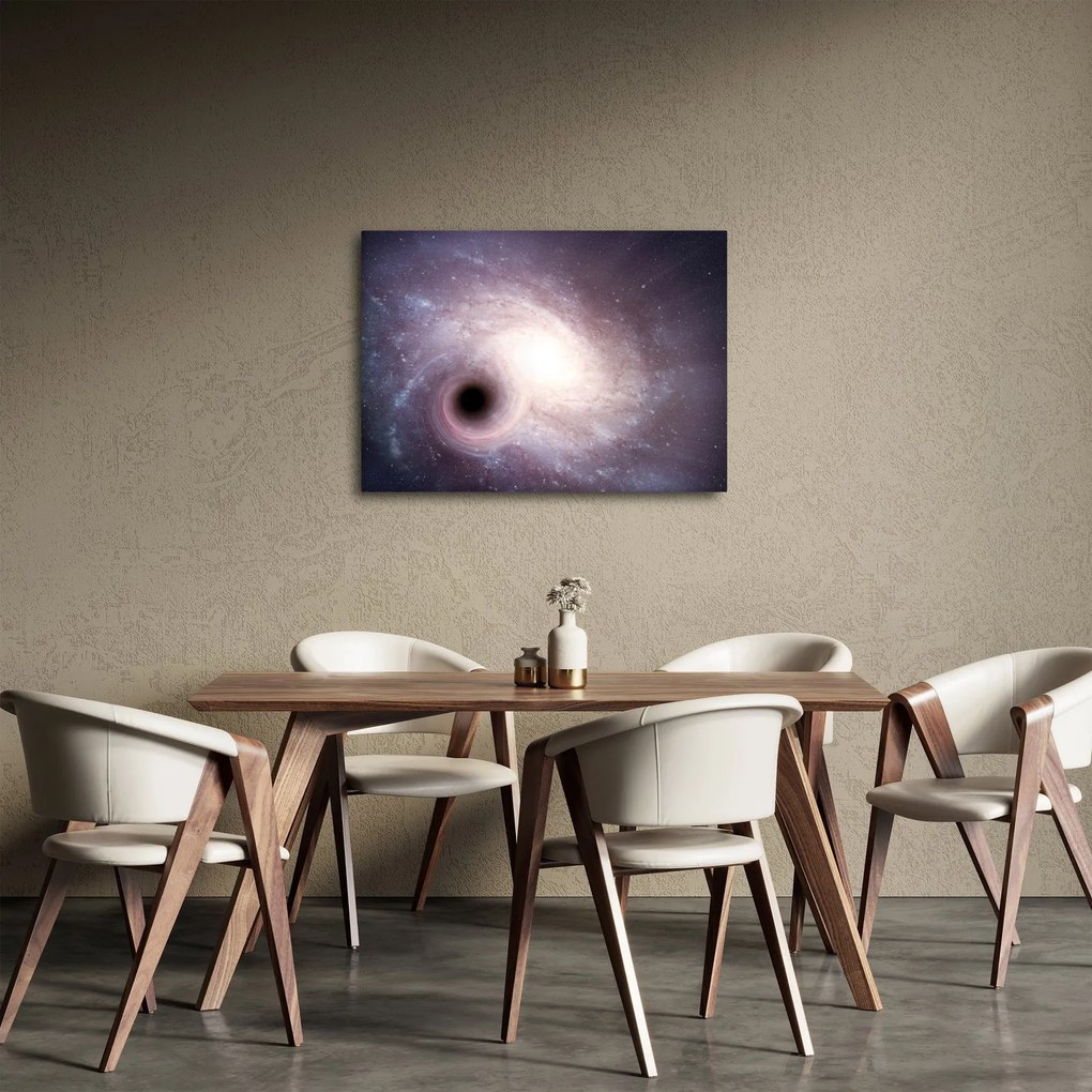 Obraz - Galaktyki spiralne (70x50 cm)