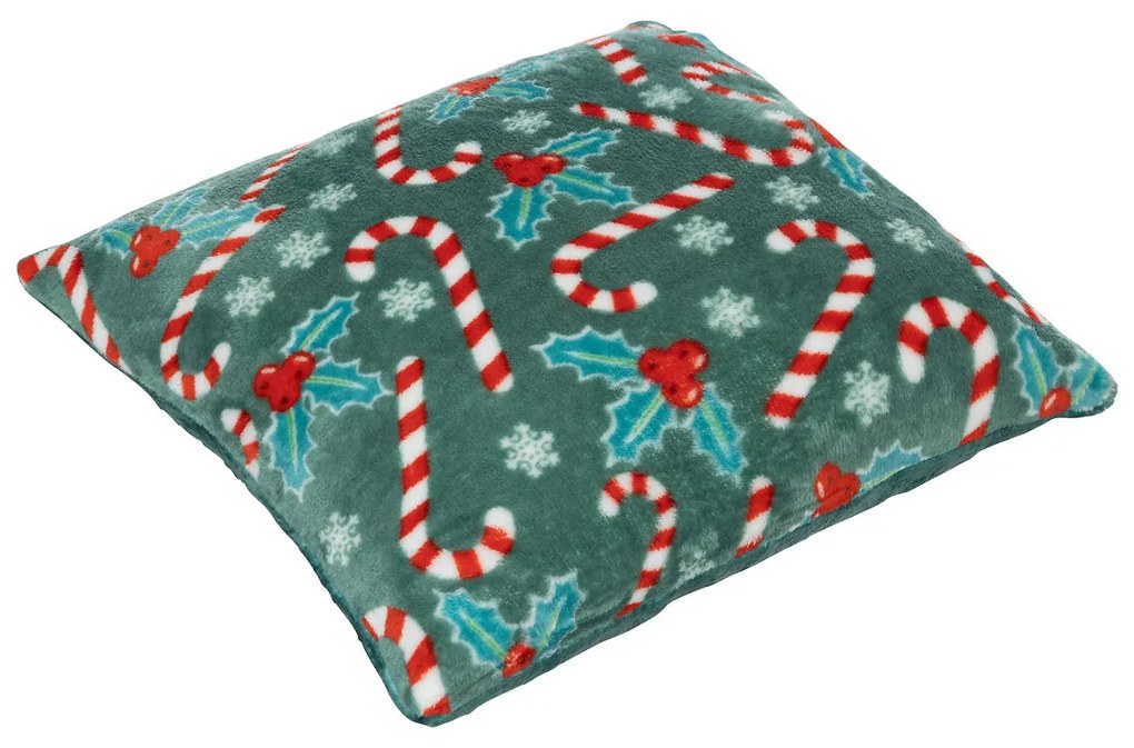 Poduszka z motywem świątecznym, HOLLY, 40 x 40 cm