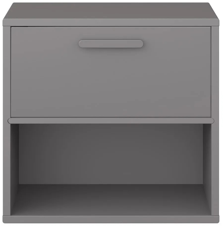 Szara wisząca szafka nocna Keep by Hammel – Hammel Furniture