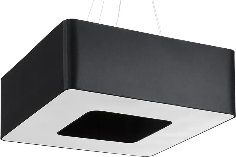 Czarny designerski żyrandol kwadrat - EX703 H9-L94