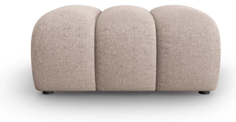 Beżowy podnóżek Lupine – Micadoni Home