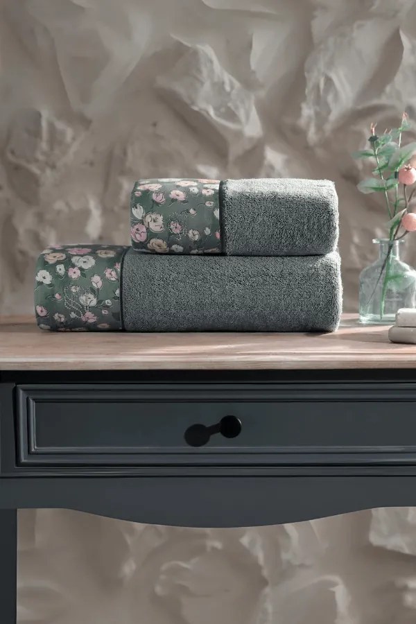 Podarunkowy zestaw ręczników NEW LUELLA, 2 szt Zielony