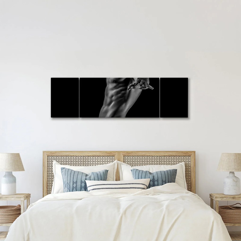Obraz - Akt męski (170x50 cm)