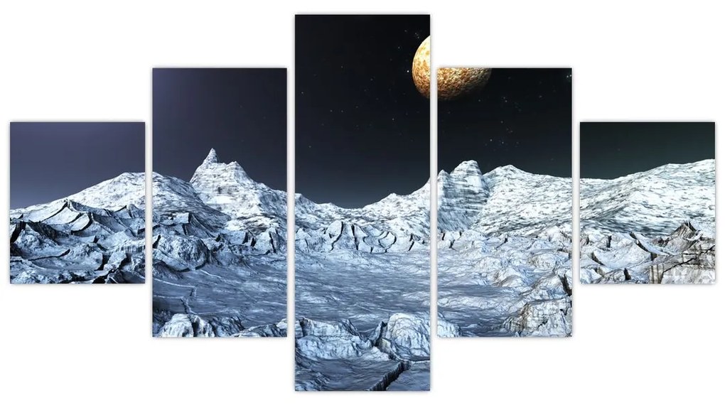 Obraz kosmosu (125x70 cm)