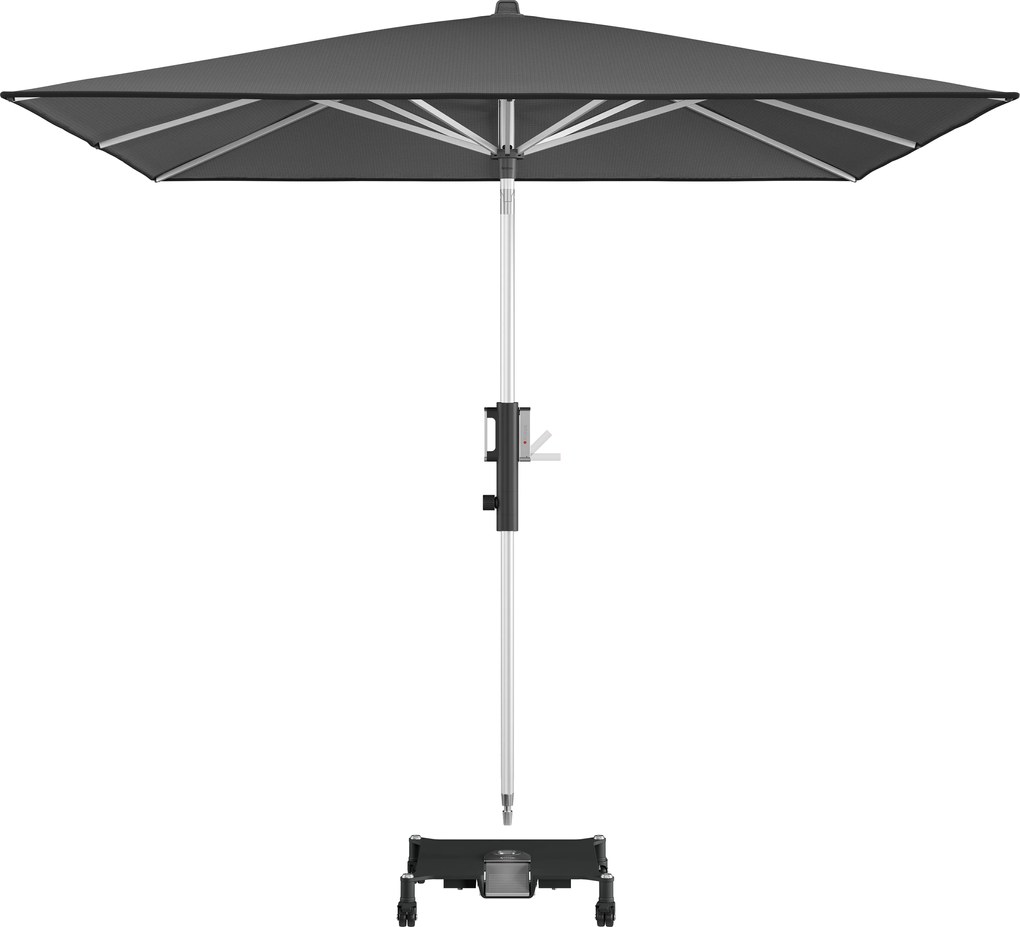 Knirps PHOENIX ciemnoszary parasol ogrodowy 245 x 245 cm