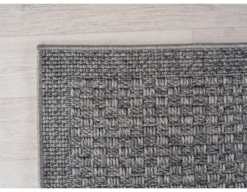 Dywan zewnętrzny Ibiza Patchwork szary 200 cm x 290 cm