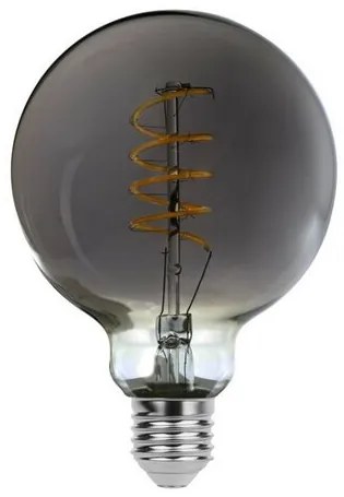 Rabalux Dekoracyjna żarówka LED z filamentem,skręcona, dymna, E27, G95, 4 W, 350 lm
