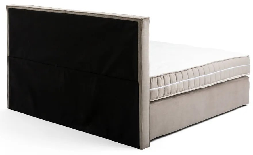 Szarobrązowe łóżko kontynentalne 180x200 cm Olia Bold – Bonami Selection