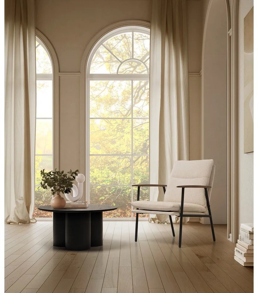 Beżowy fotel Dunia – Marckeric