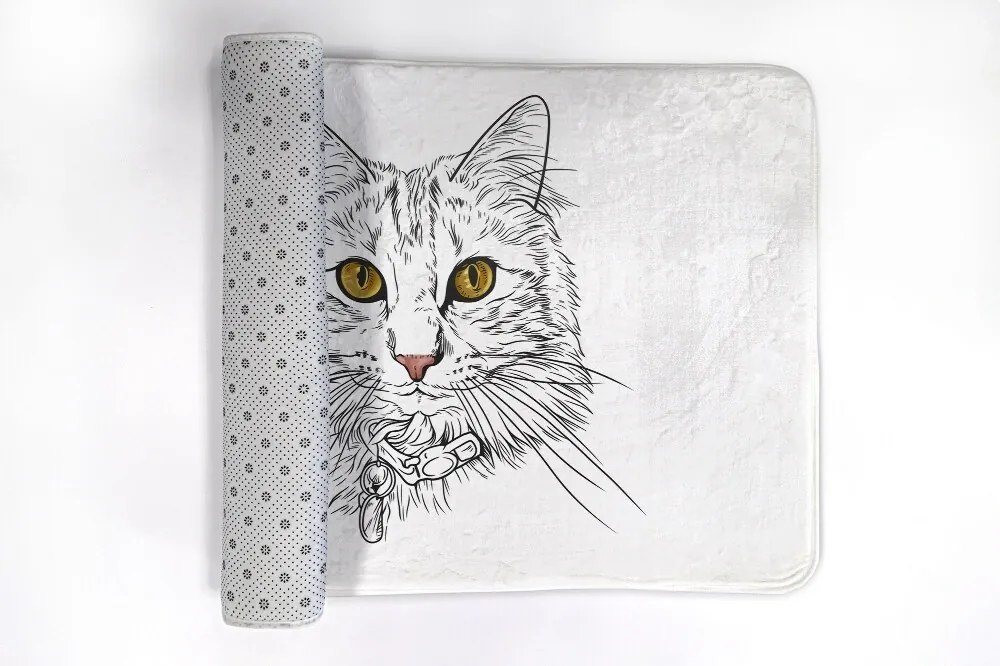 Dywanik łazienkowy Dywanik łazienkowy Kot Zwierzęta