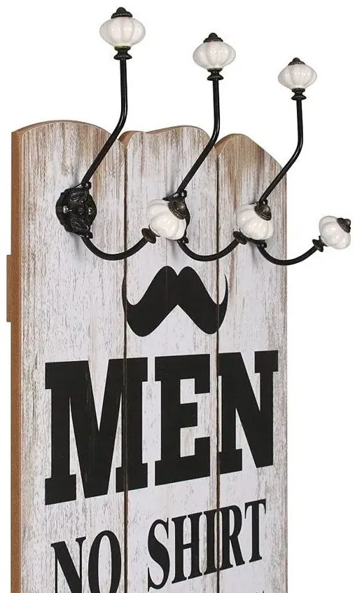 Wieszak ścienny z napisami S4-N33