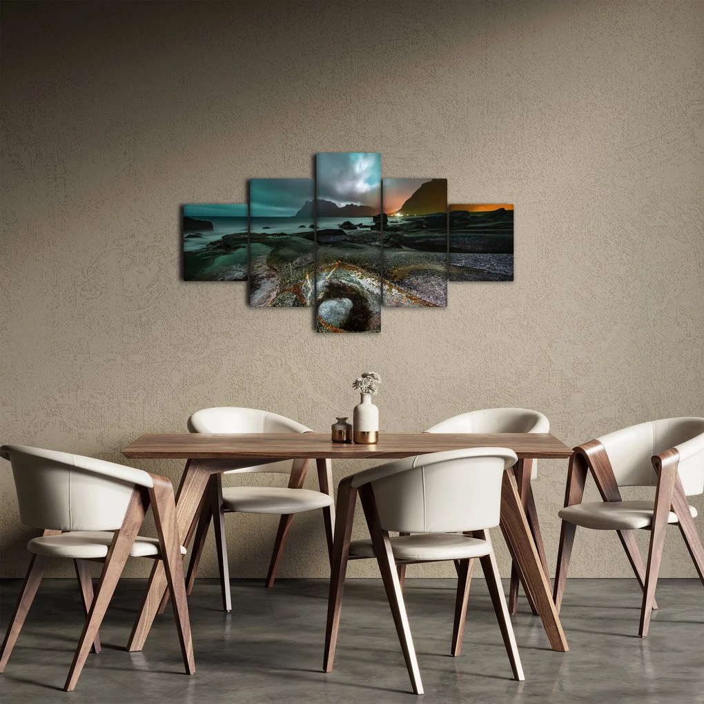 Obraz - Scena nocna (125x70 cm)