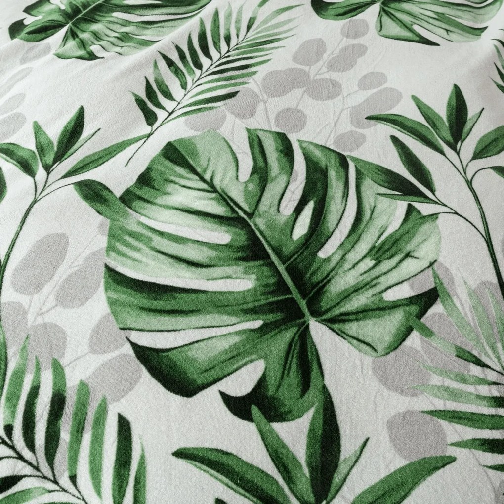 PrzytulneMieszkanie.pl PrzytulneMieszkanie.pl Pościel z mikropluszu SINERO zielona Rozmiar pościeli: 70 x 80 cm | 140 x 200 cm