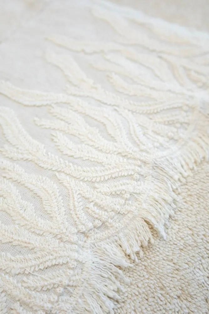 Ręcznik kąpielowy MAYA 85x150 cm Jasnobeżowy