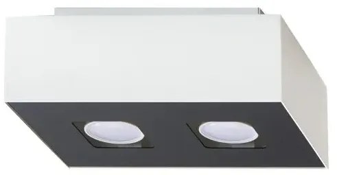 Minimalistyczny plafon E774-Sofis - biały