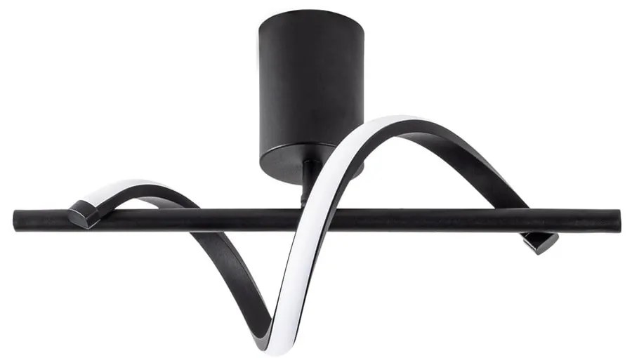 Czarna lampa sufitowa LED ø 7 cm Likma – Opviq lights