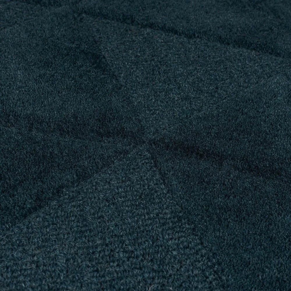 Zielononiebieski wełniany dywan tkany ręcznie 200x290 cm Shard Teal – Flair Rugs