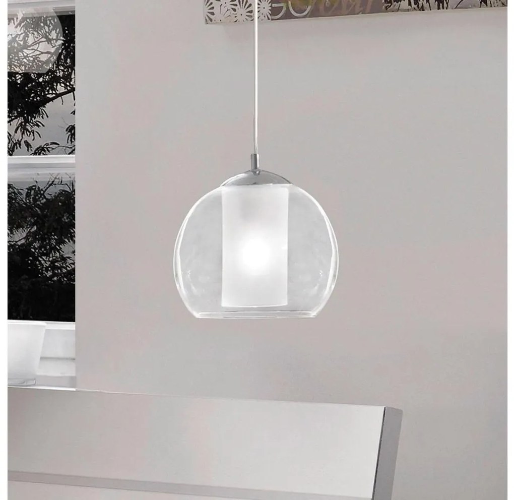 EGLO 92761 - Lampa wisząca BOLSANO 1xE27/60W