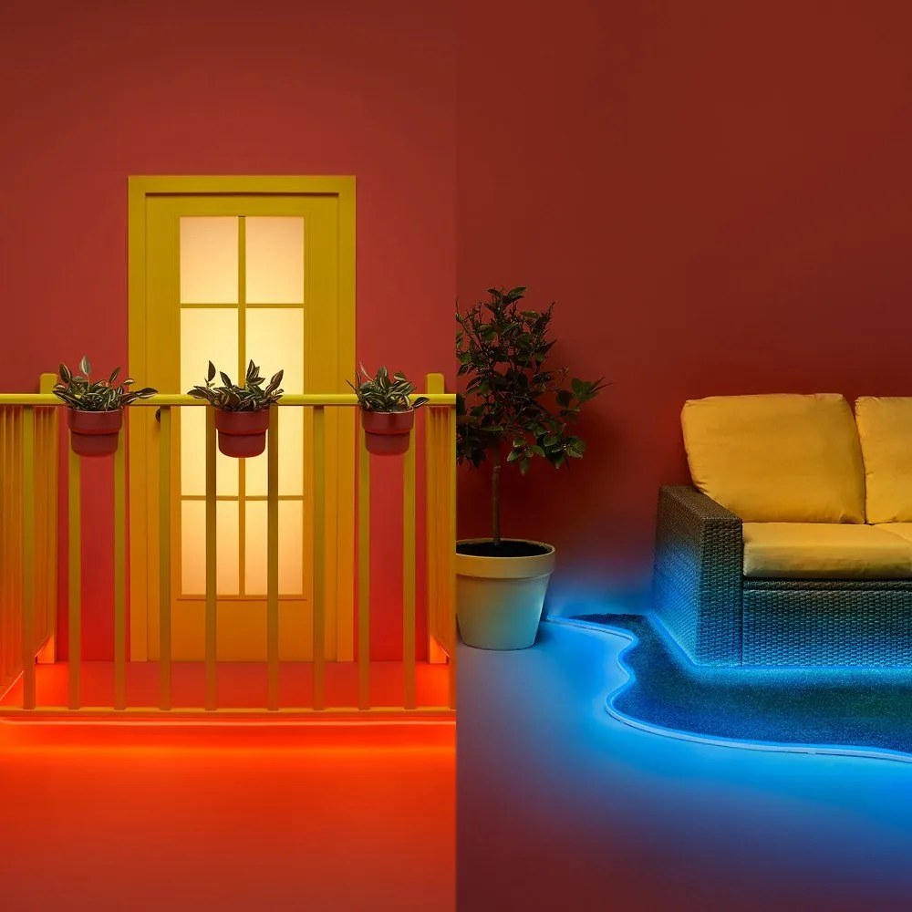 Inteligentna zewnętrzna taśma świetlna LED 24 W – WiZ
